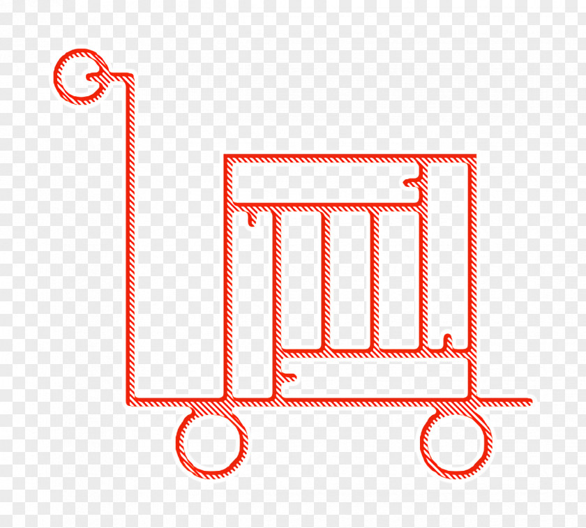 Delivery Cart Icon Business Trolley PNG