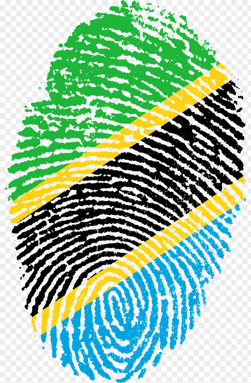 Flag Fingerprint Of Kosovo Haitians Haiti PNG