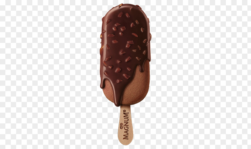 Ice Cream Praline Chocolate Gelato Magnum PNG