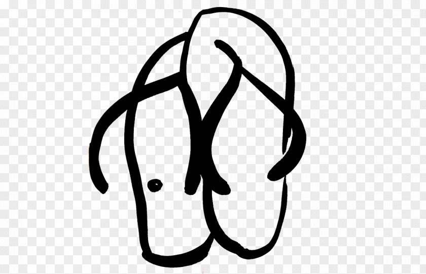 M Logo LineShark Drawing Clip Art Shoe Black & White PNG