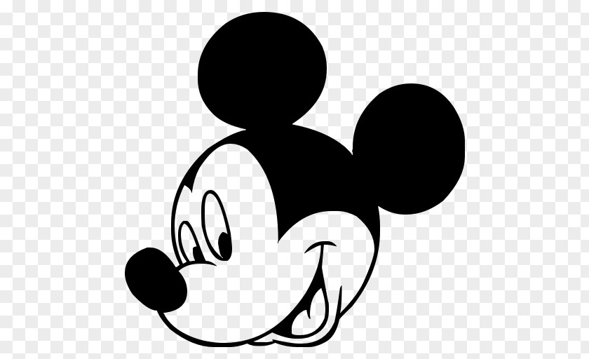 Mickey Mouse Minnie Black And White Clip Art PNG