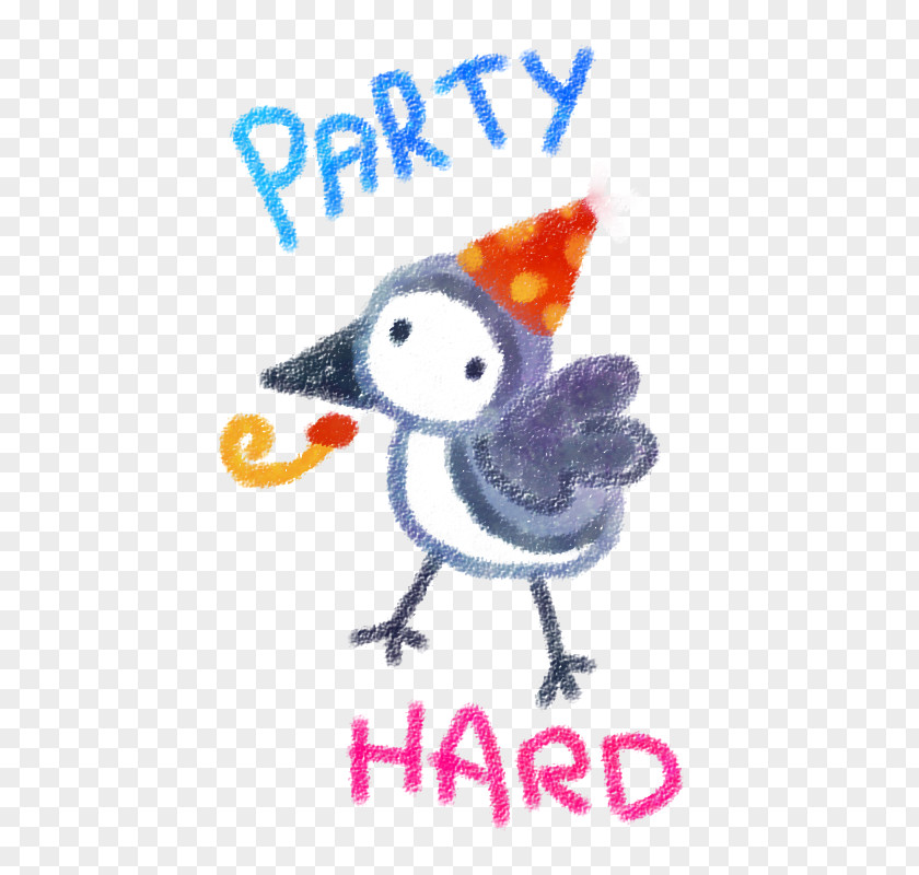 Party Hard Art Animal Font PNG