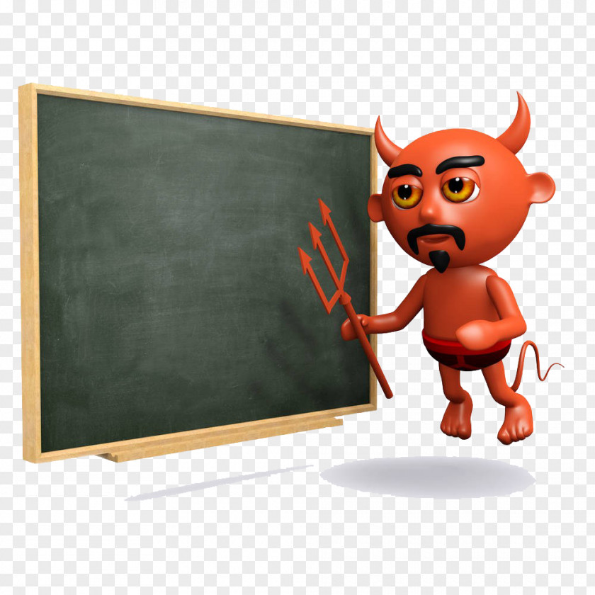 Red Bull Lectures Devil Teacher 3D Computer Graphics Illustration PNG