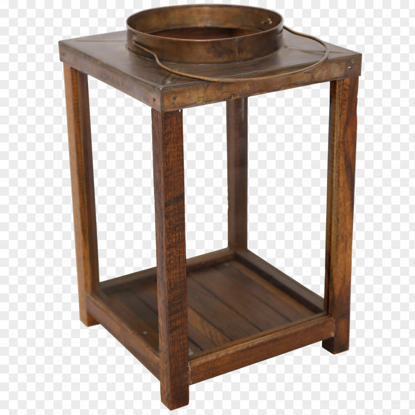 Round Wood Bedside Tables Furniture Shelf PNG