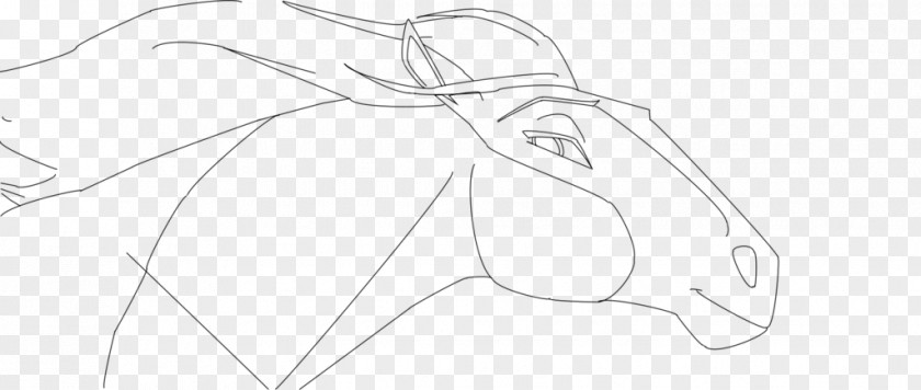 Spirit Stallion Line Art DeviantArt Drawing Sketch PNG