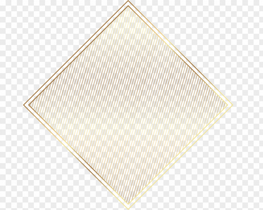 Vector Painted Gold Label Triangle Beige Pattern PNG
