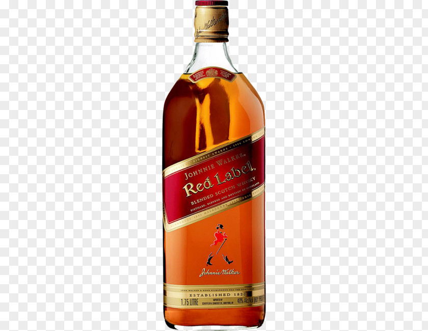 Vodka Scotch Whisky Blended Whiskey Distilled Beverage Johnnie Walker PNG