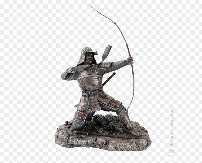 Ancient Soldiers Swing Hand Painted Samurai Blender Wavefront .obj File 3D Modeling Japanese Armour PNG