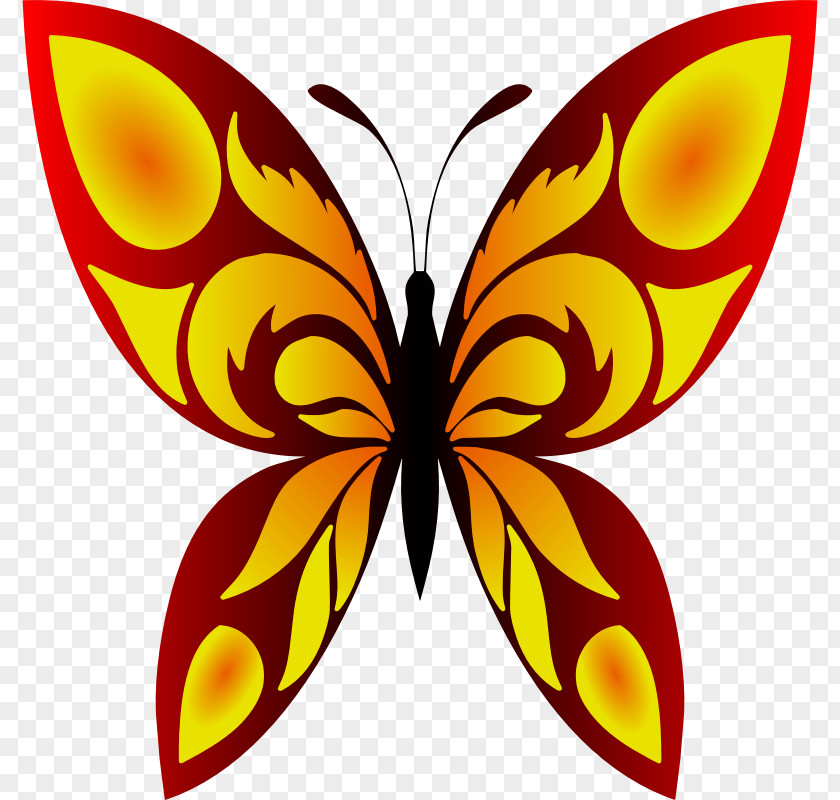 Butterfly Monarch Art Clip PNG