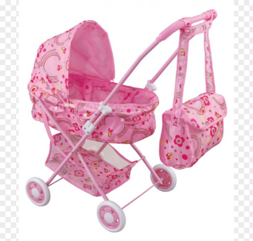 Doll Baby Transport Stroller Reborn Infant PNG