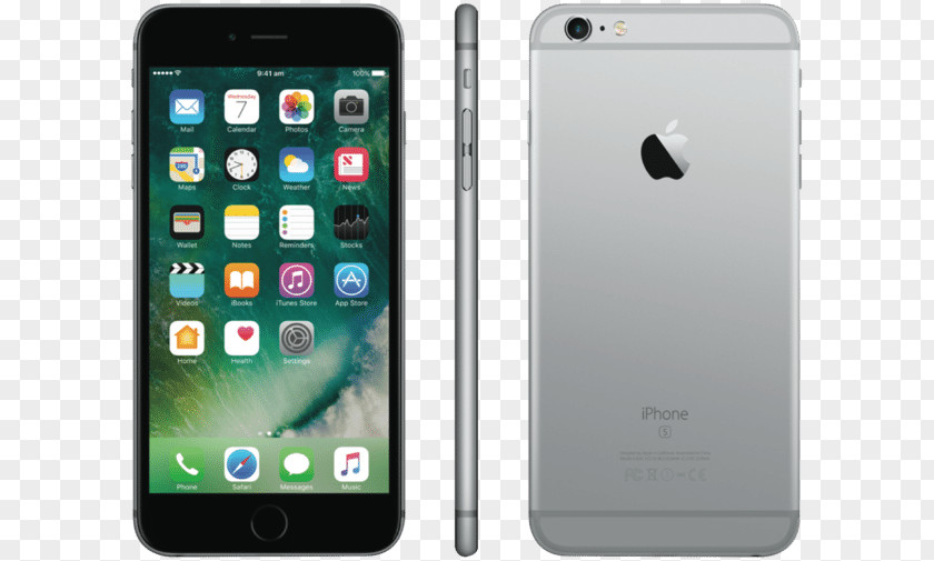 Apple IPhone 6s Telephone Space Grey Smartphone Unlocked PNG