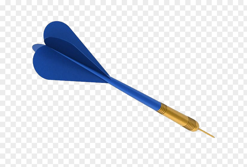 Blue Dart Needle Darts Light PNG