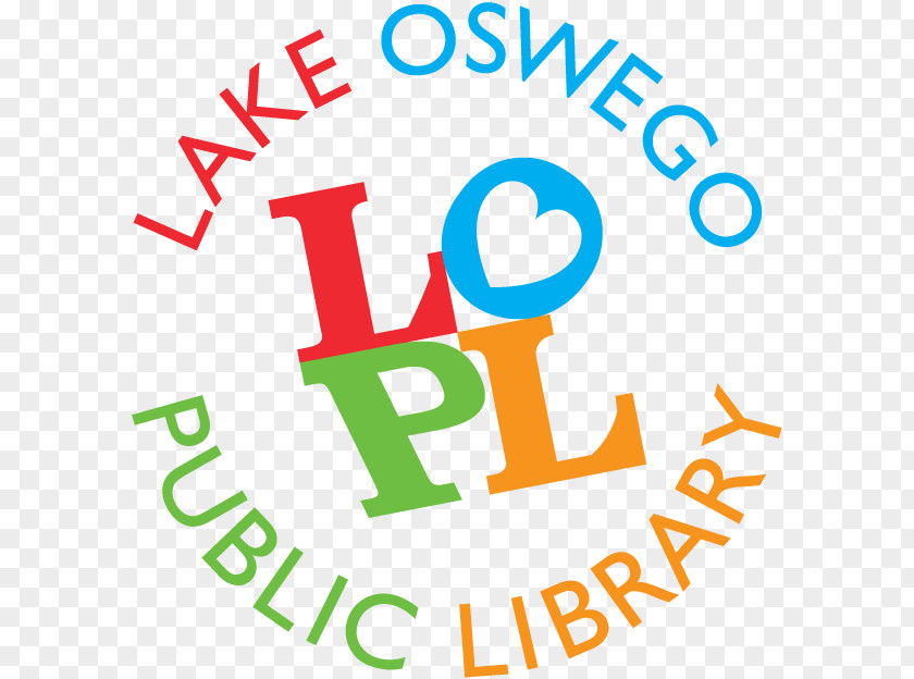 Lake Oswego Public Library Brand Logo PNG