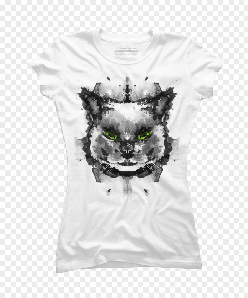 Cat Lover T Shirt T-shirt Top Design By Humans Clothing PNG