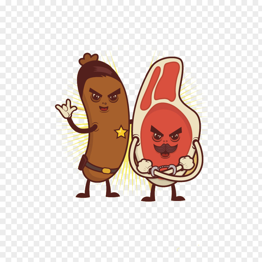 Hot Dogs And Meat Dog Illustration PNG