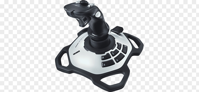 Joystick Gamepad Logitech Extreme 3D Pro Computer Keyboard Game Controllers PNG