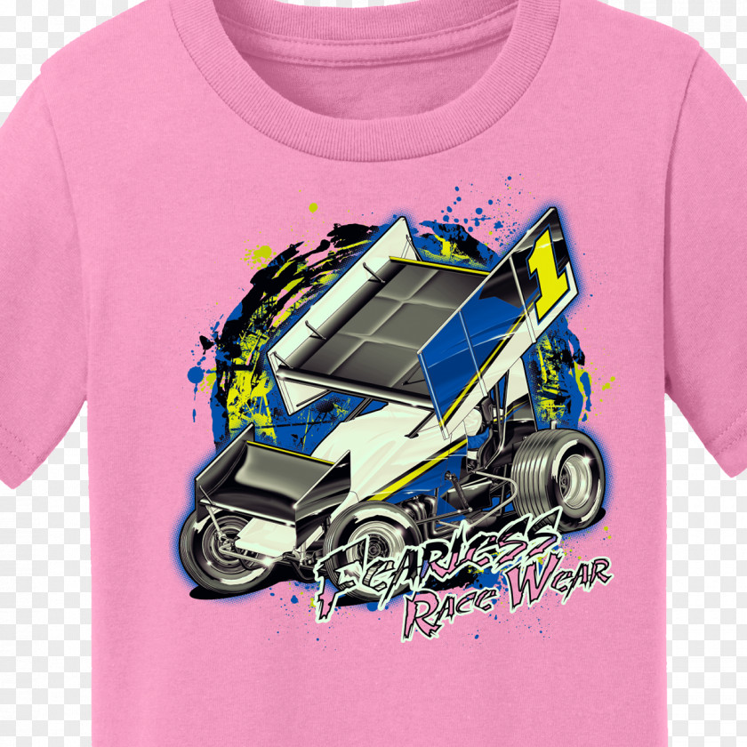 Sprint Car Racing T-shirt Toddler Youth Infant Child PNG