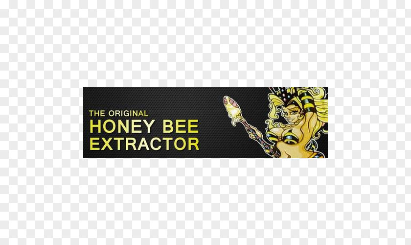 Bee Honey Text Logo Font PNG