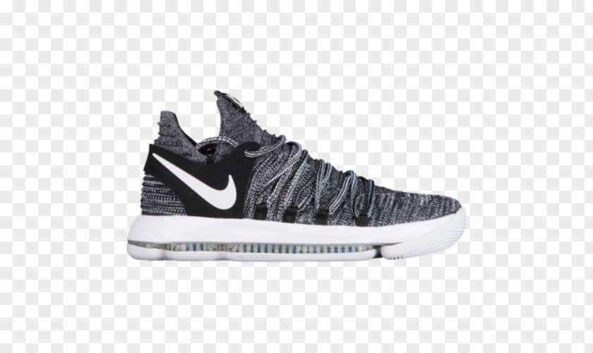 Black KD Shoes Nike Zoom Kd 10 Sports Basketball Shoe PNG