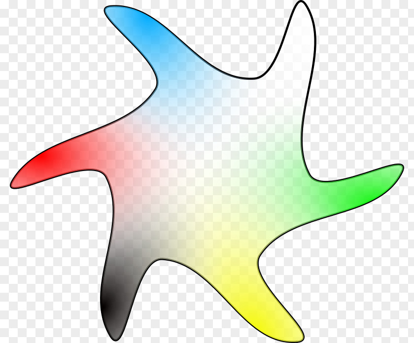Starfish Star Drawing PNG