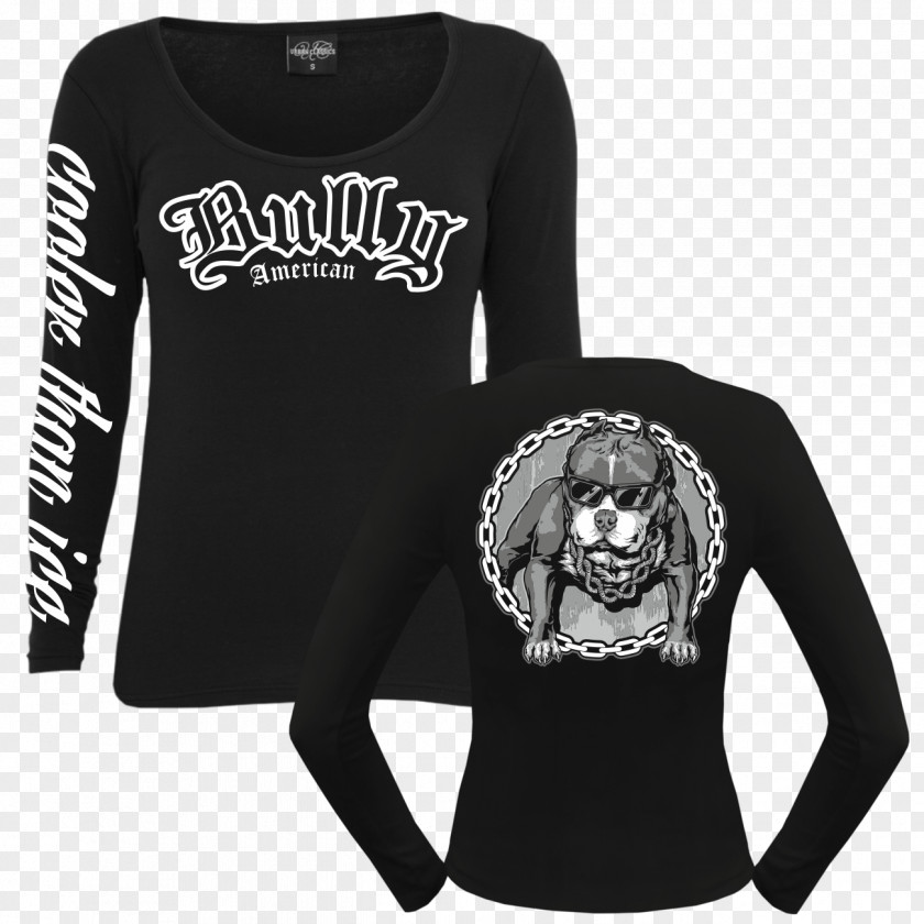 American Bully Sleeve T-shirt Sweater Clothing Cardigan PNG