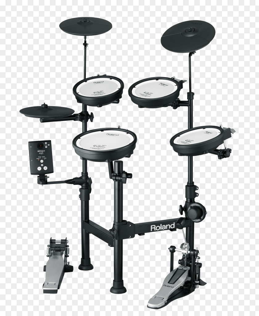 Drum Kit Electronic Drums Roland V-Drums Mesh Head PNG