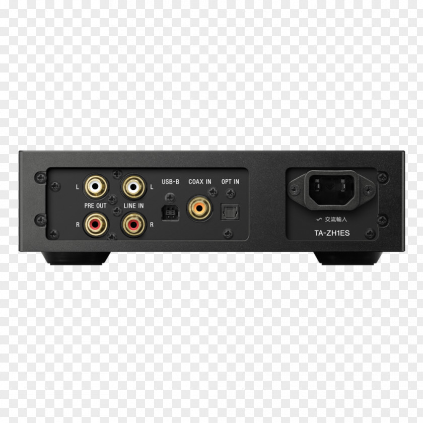Headphone Amplifier Digital-to-analog Converter Sony Hi-Res TA-ZH1ES Headphones Audio Power PNG