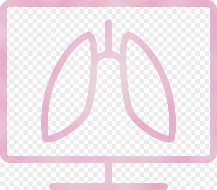 Pink Line Symbol Logo PNG