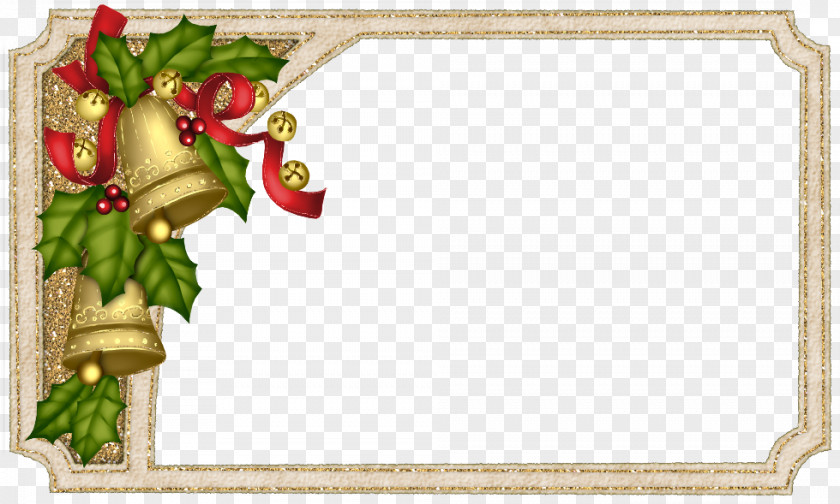 Christmas Tree Decorative Borders Day Card Clip Art PNG