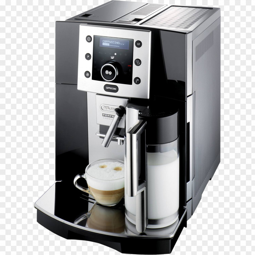 Coffee Machine Espresso Machines Latte Cappuccino De'Longhi PNG