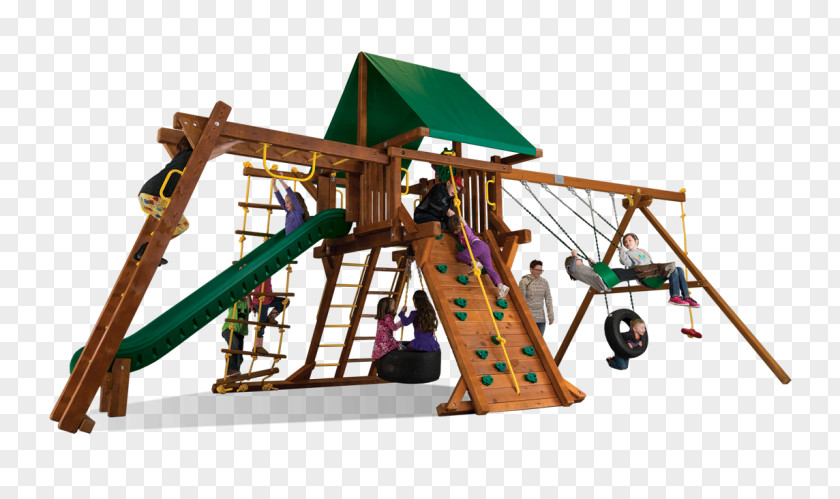 Sunshine Wood Castle Pkg Playground King | Rainbow Play Systems Tampa Sales PNG