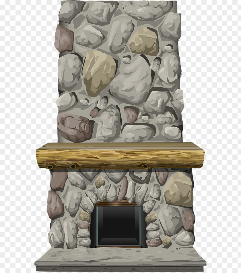 Chimney Fireplace Insert Mantel Electric Clip Art PNG