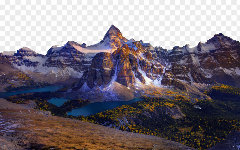 Mount Assiniboine Provincial Park Canada Because Ten Nub Peak Mountain Wallpaper PNG