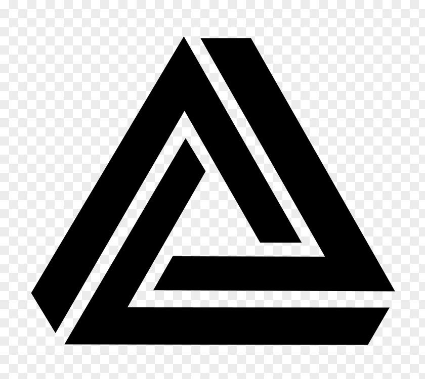 T-shirt Penrose Triangle Mathematics Logo PNG