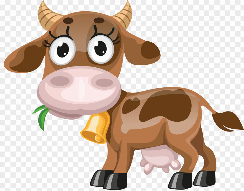 Dairy Cattle Logo Clip Art PNG