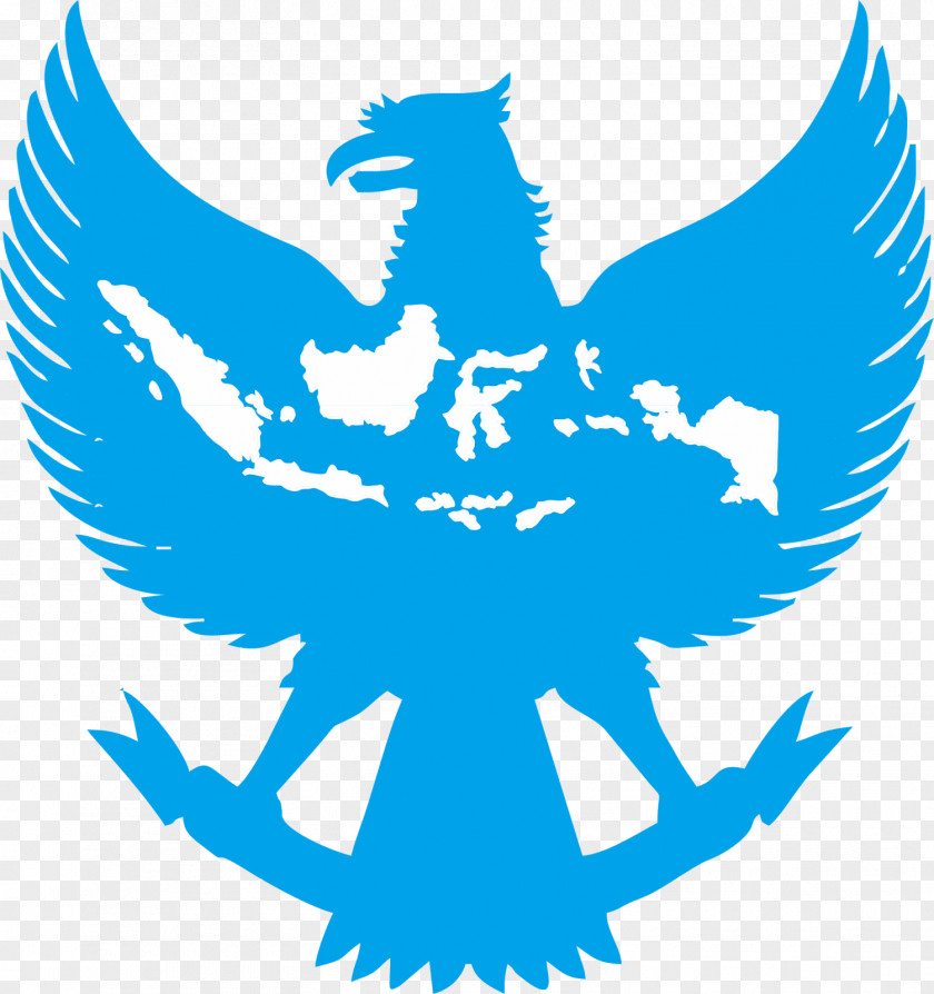 Eagle Emblem Logo Garuda Indonesia PNG