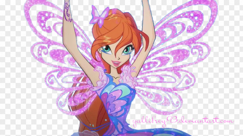 Fairy Bloom Stella Butterflix Drawing PNG