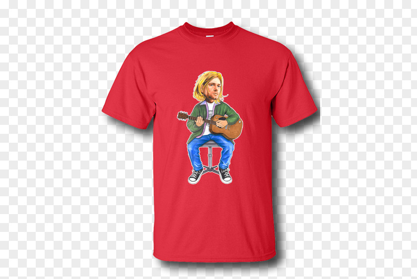 Kurt Cobain T-shirt God Of War Clothing Rockford Art Deli Merchandising PNG