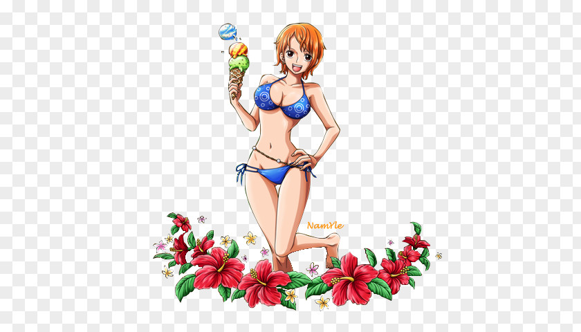 One-piece Swimsuit Nami Roronoa Zoro One Piece: Pirate Warriors 3 PNG