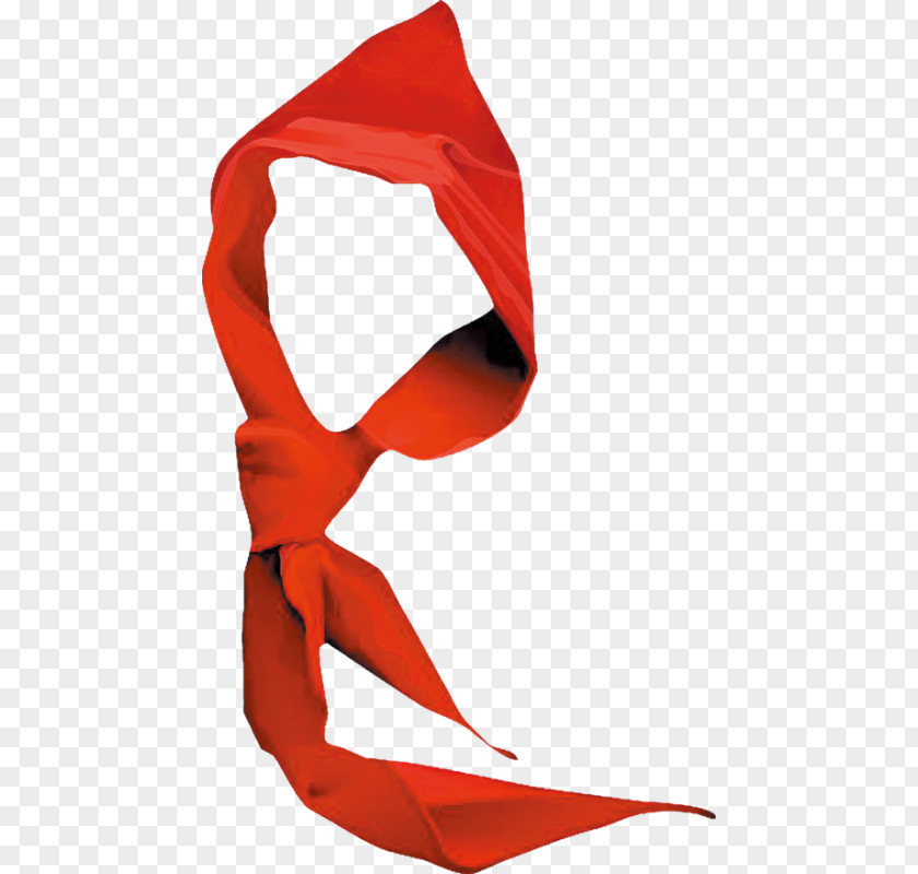 Red Scarf Pioneer Movement Logo PNG