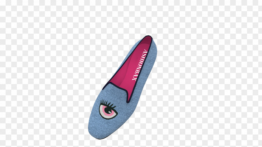 Shoe Slipper Eye Color Suede PNG