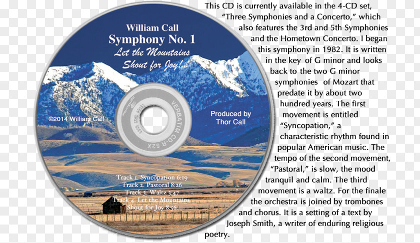 Symphony No. 1 Orchestra Compact Disc Overture PNG