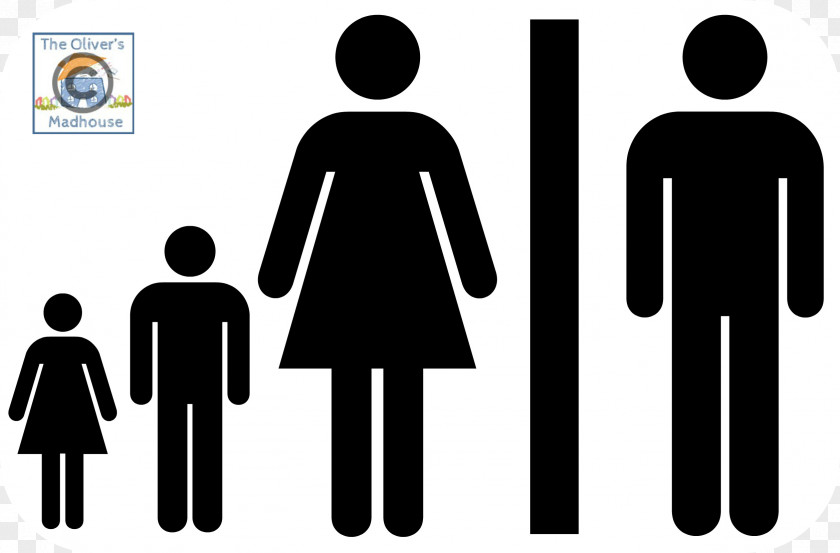 Toilet Unisex Public Bathroom Sign PNG