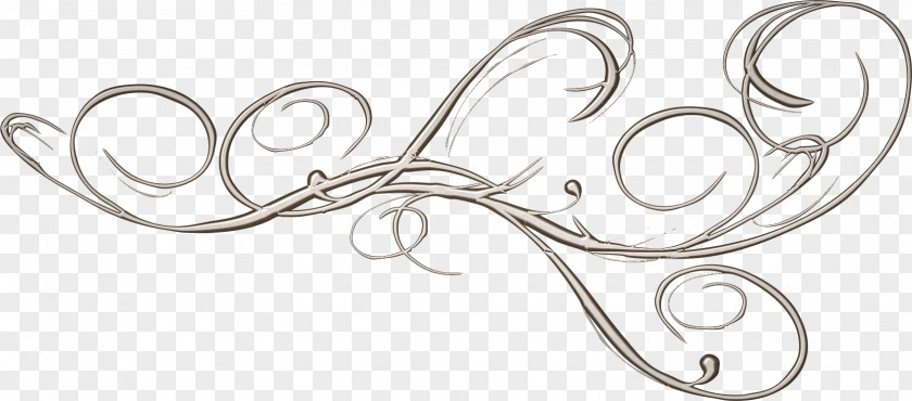 Arabesc Vignette Curlicue Clip Art PNG