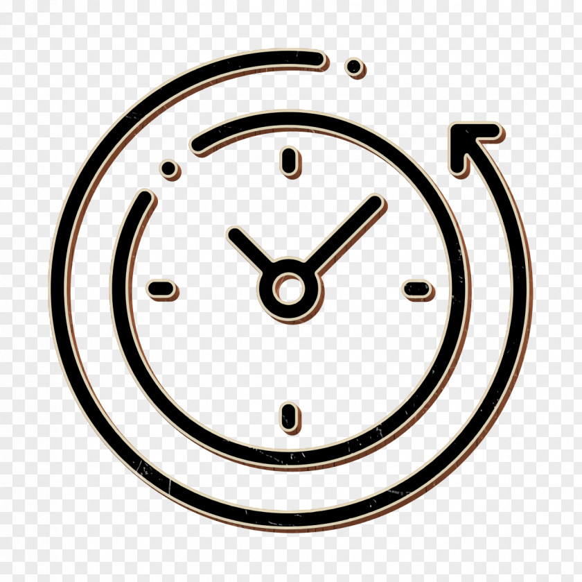 Back In Time Icon Clock PNG