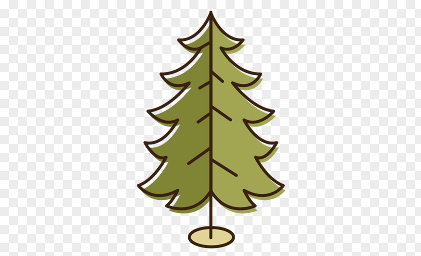 Christmas Tree Fir Drawing PNG