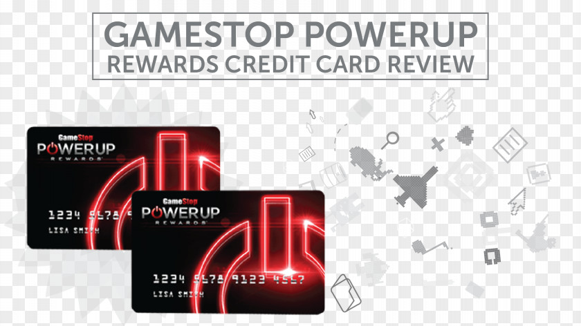 Credit Card PowerUp Rewards GameStop Bank PNG
