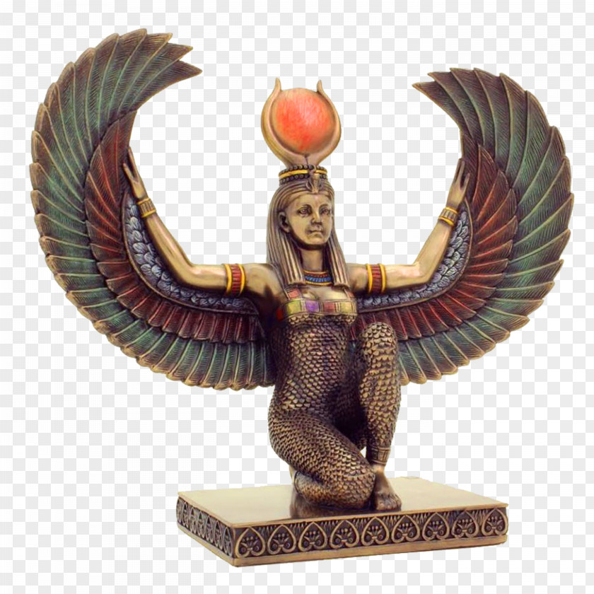 Egyptian Goddess Ancient Deities Statue Isis Deity PNG
