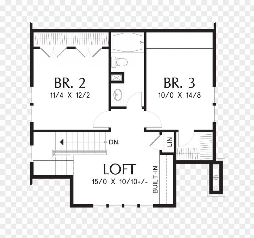 House Plan Floor Bungalow PNG
