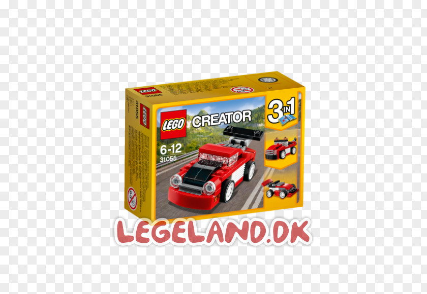 Lego Creator LEGO 31055 Red Racer Toy Car PNG